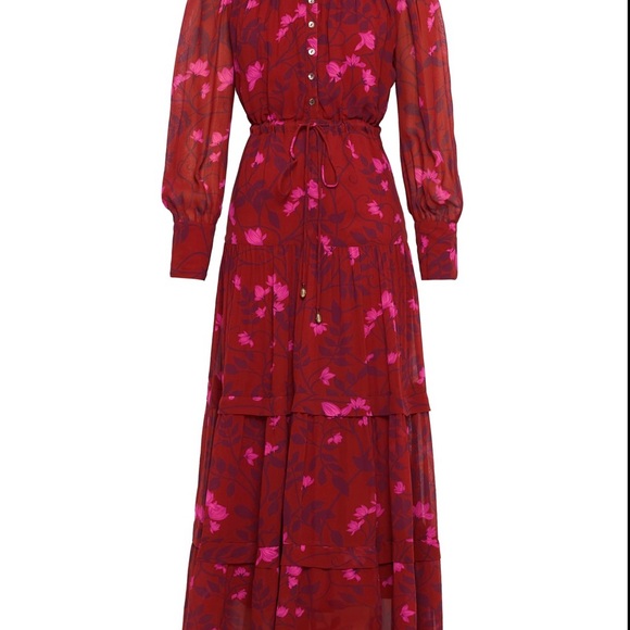 Beyond by Vera Sissi MAJORELLE RUST Fall 2024 Dress XL - Picture 4 of 9